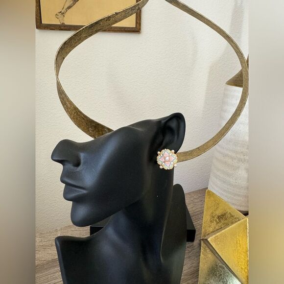 Vintage style earrings N784 - Picture 4 of 4